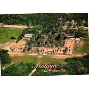Atalaya South Carolina Postcard Aerial View Historic Site
